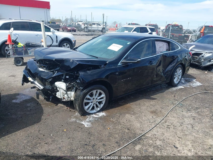 2018 CHEVROLET MALIBU LT - 1G1ZD5ST2JF134385