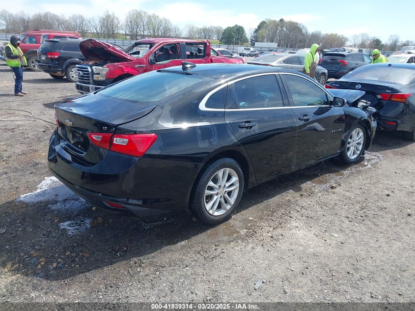 2018 CHEVROLET MALIBU LT - 1G1ZD5ST2JF134385