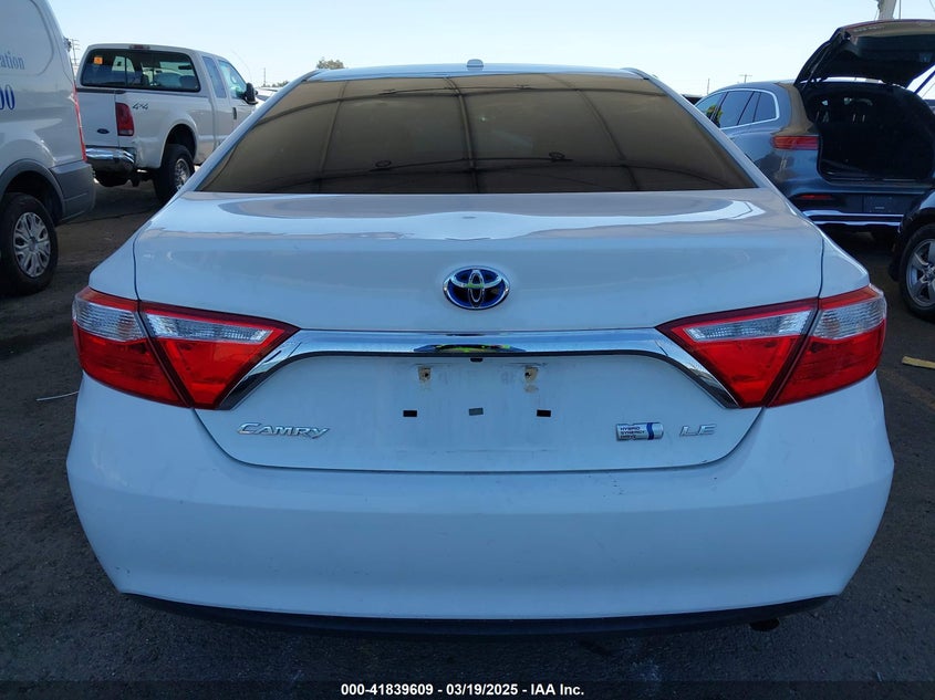 2017 TOYOTA CAMRY HYBRID VIN: 4T1BD1FKXHU206891
