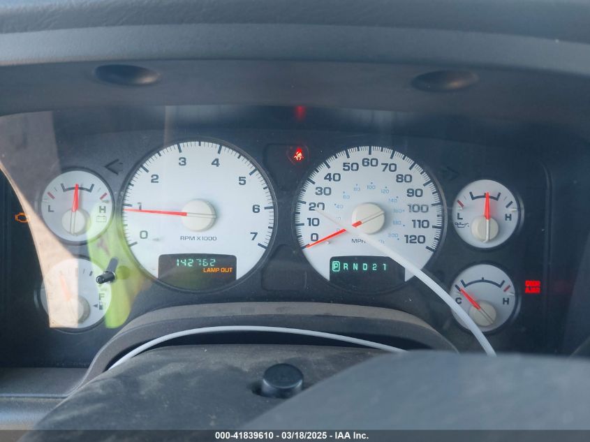 2003 Dodge Ram 1500 Slt/Laramie/St VIN: 1D7HA18N83S311289 Lot: 41839610