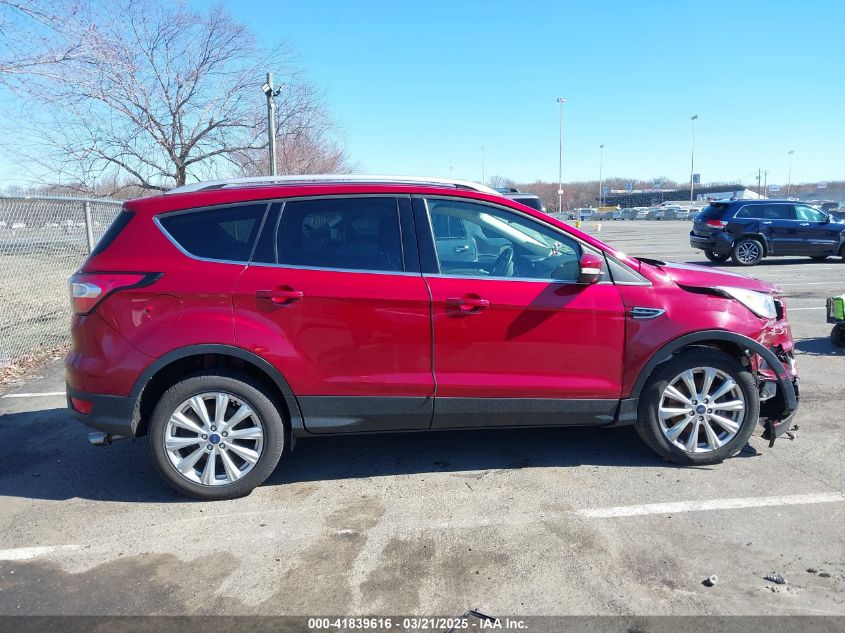 2017 FORD ESCAPE TITANIUM - 1FMCU9J93HUC71671