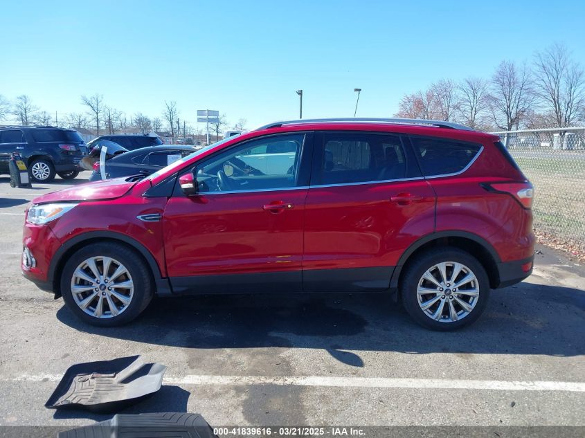 2017 FORD ESCAPE TITANIUM - 1FMCU9J93HUC71671