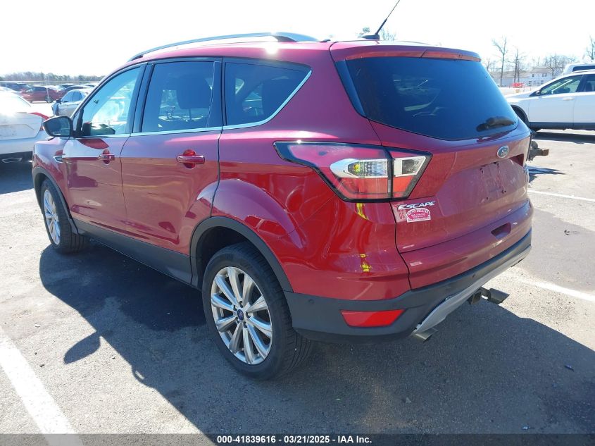 2017 FORD ESCAPE TITANIUM - 1FMCU9J93HUC71671