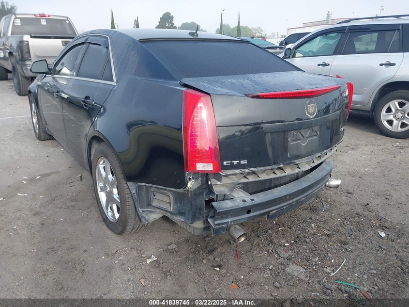 2008 CADILLAC CTS VIN: 1G6DF577880177085
