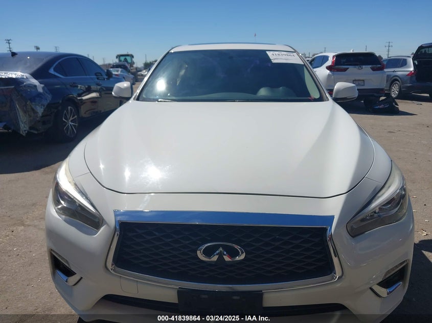 VIN JN1CV7AP6JM241626 2018 INFINITI Q50 2.0T LUXE