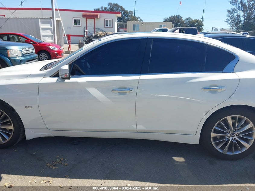 VIN JN1CV7AP6JM241626 2018 INFINITI Q50 2.0T LUXE