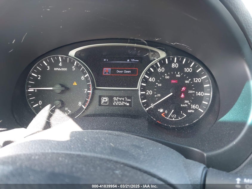 2015 NISSAN ALTIMA VIN: 1N4AL3AP7FN349408