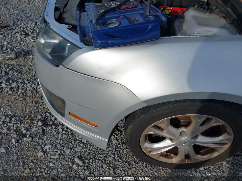 2012 Ford Fusion Se VIN: 3FAHP0HA2CR191782 Lot: 41840000