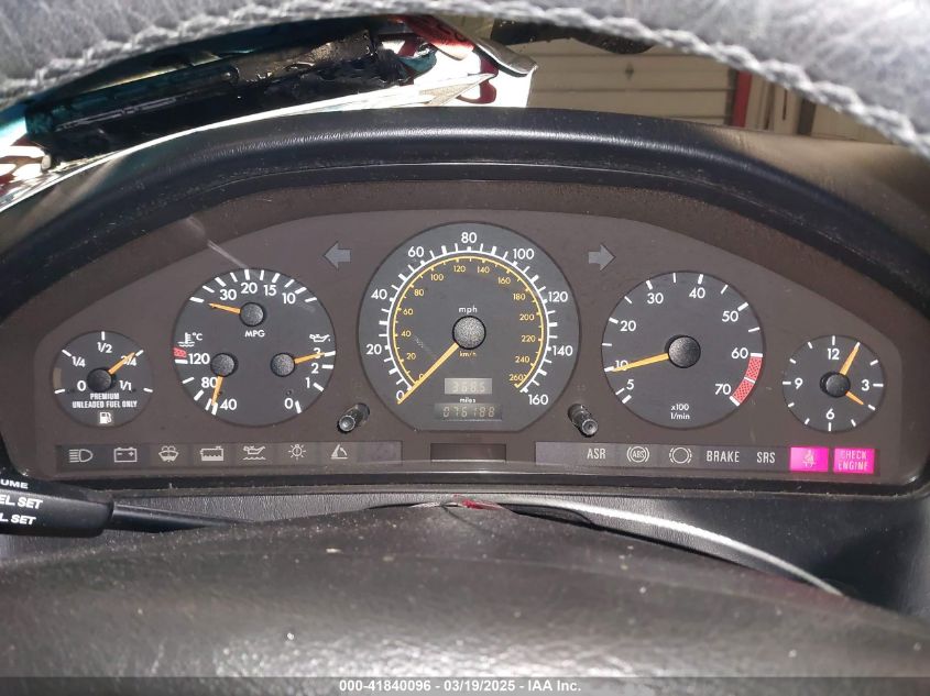 1995 Mercedes-Benz Sl 500 VIN: WDBFA67E2SF122921 Lot: 41840096