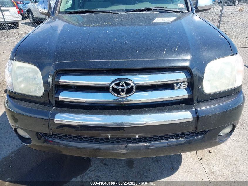 2005 Toyota Tundra Sr5 V8 VIN: 5TBDT441X5S491032 Lot: 41840188