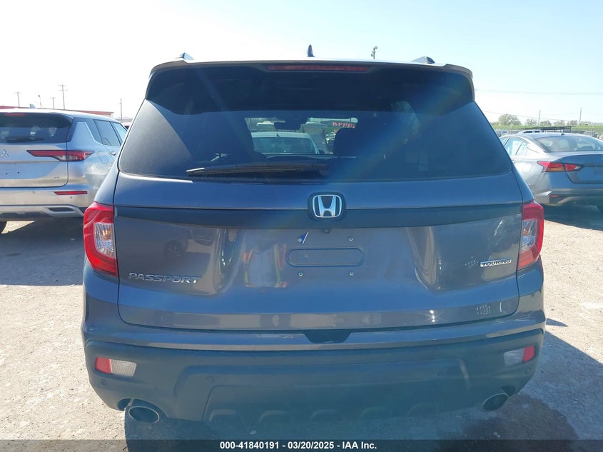 2020 HONDA PASSPORT 2WD TOURING - 5FNYF7H94LB004006