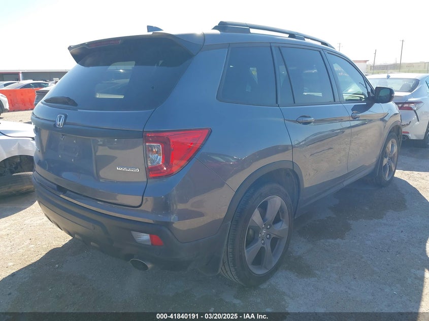 2020 HONDA PASSPORT 2WD TOURING - 5FNYF7H94LB004006