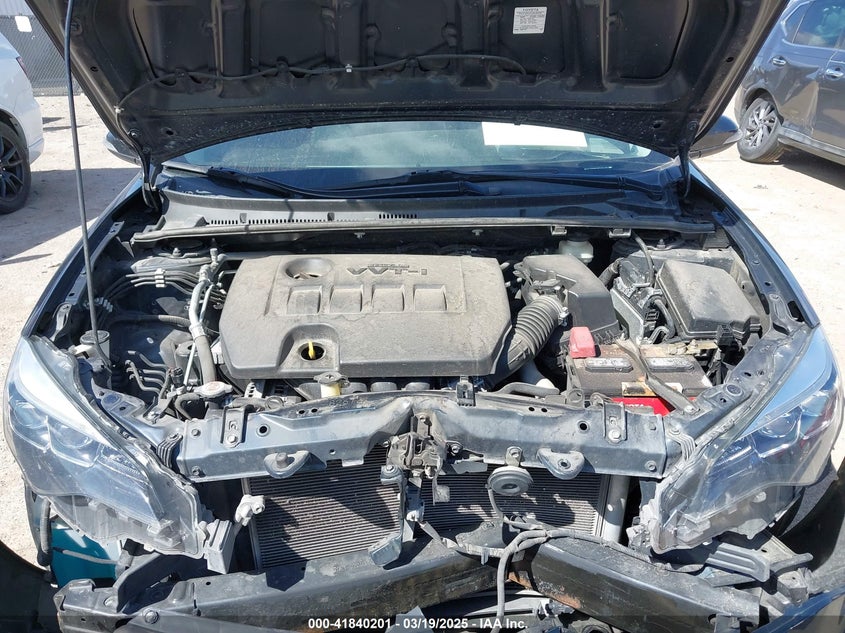 2019 TOYOTA COROLLA VIN: 2T1BURHE0KC154489