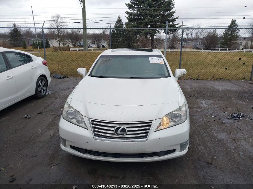 2010 Lexus Es 350 VIN: JTHBK1EG7A2365763 Lot: 41840213