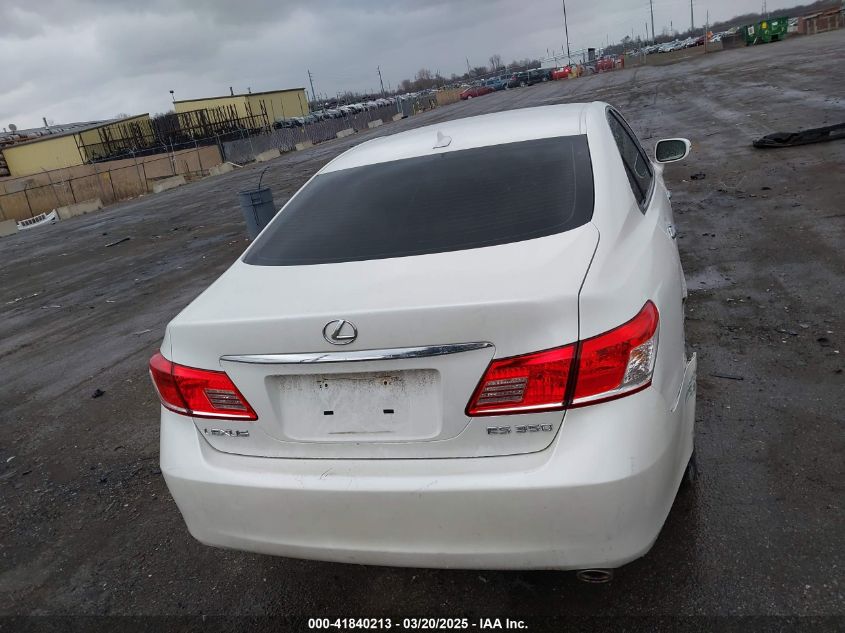 2010 Lexus Es 350 VIN: JTHBK1EG7A2365763 Lot: 41840213
