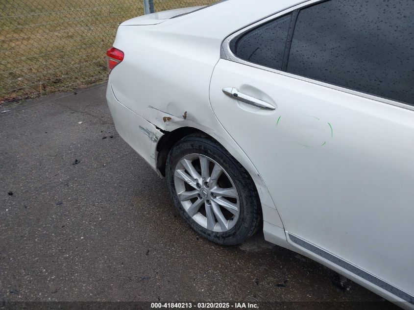 2010 Lexus Es 350 VIN: JTHBK1EG7A2365763 Lot: 41840213