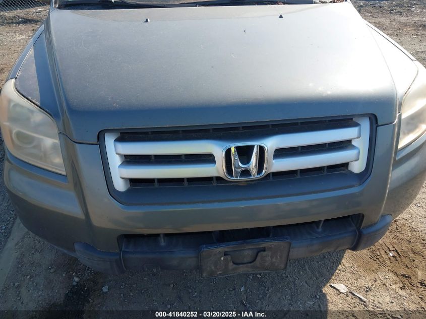 2007 Honda Pilot Ex VIN: 5FNYF184678032347 Lot: 41840252