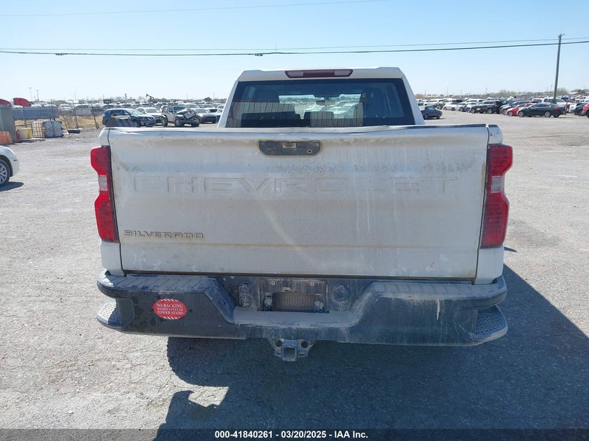 2020 CHEVROLET SILVERADO 1500 4WD  STANDARD BED WT - 3GCUYAEF0LG155189