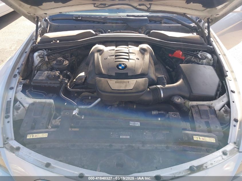 2006 BMW 650I VIN: WBAEH13456CR49065 Lot: 41840327