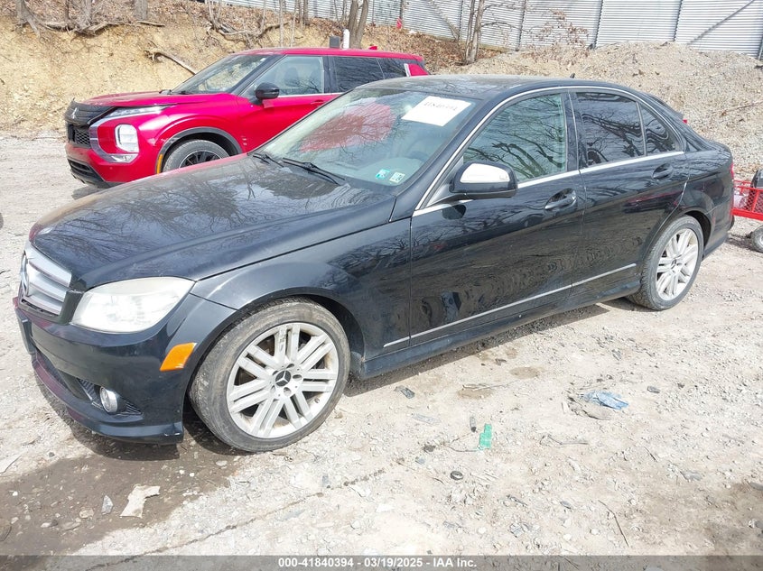 2009 MERCEDES-BENZ C 300 VIN: WDDGF81X79F226561