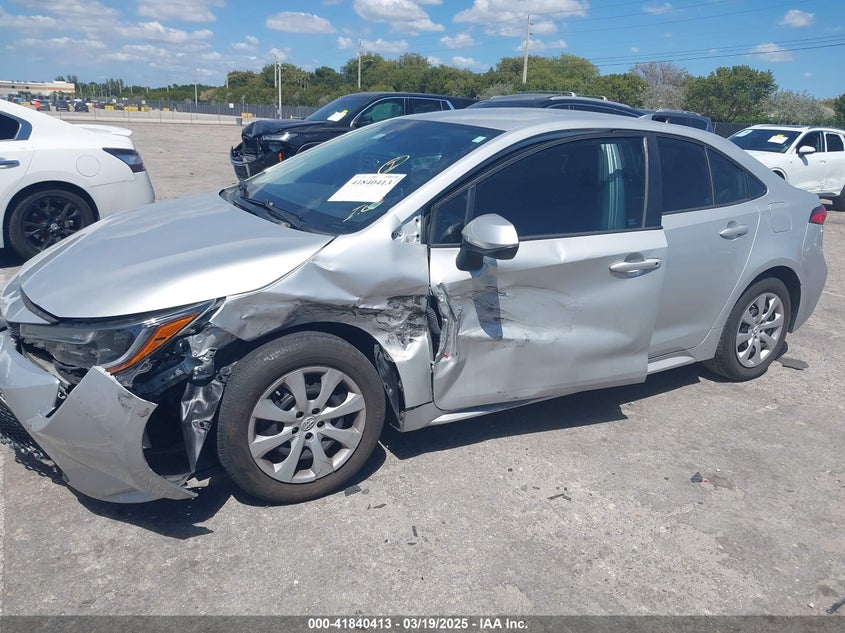2020 TOYOTA COROLLA VIN: 5YFEPRAEXLP125579