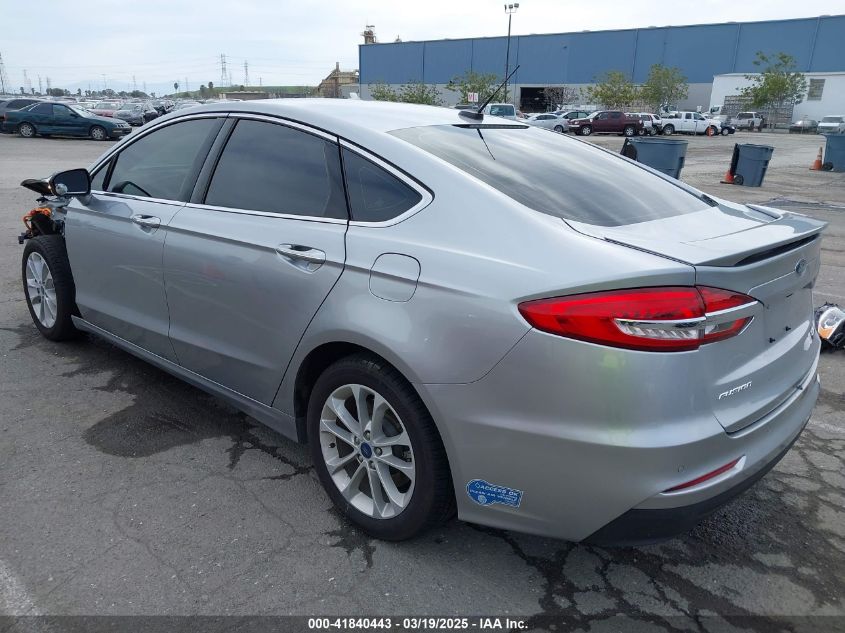 2020 FORD FUSION PLUG-IN HYBRID TITANIUM - 3FA6P0SU4LR260496