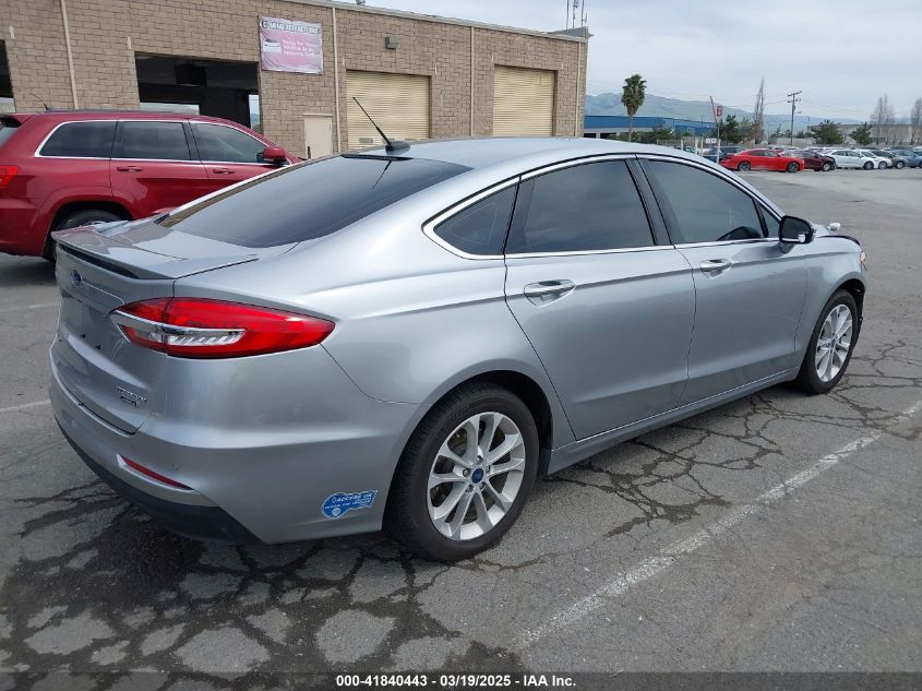 2020 FORD FUSION PLUG-IN HYBRID TITANIUM - 3FA6P0SU4LR260496