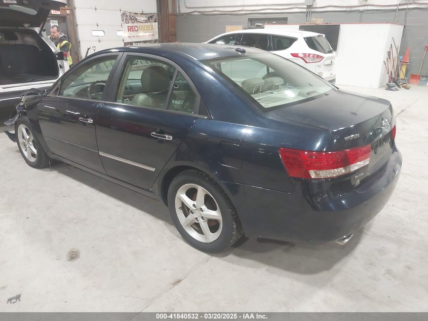 2008 HYUNDAI SONATA VIN: 5NPEU46F08H360512