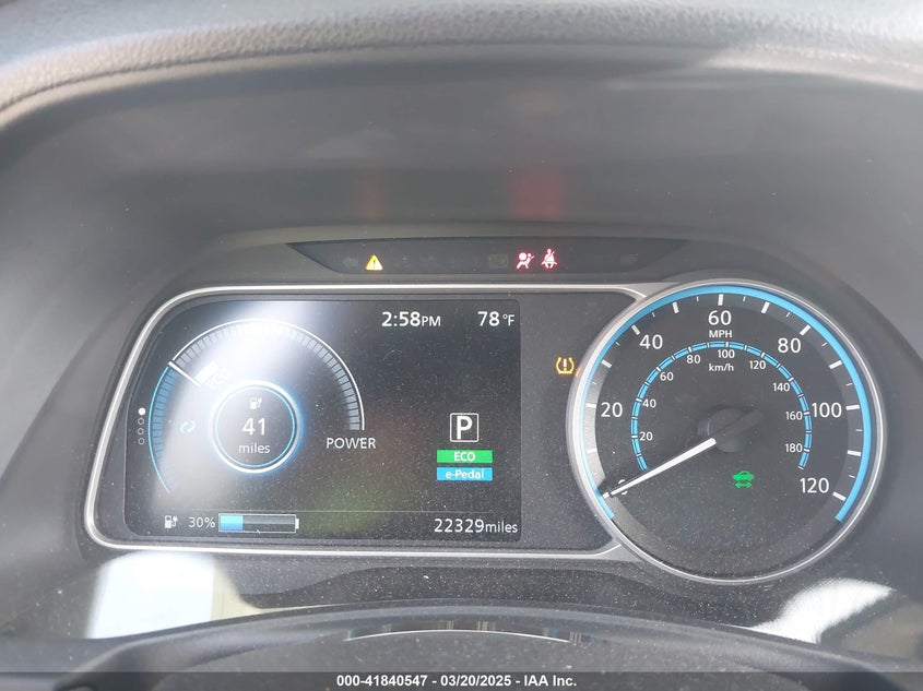 2023 NISSAN LEAF VIN: 1N4AZ1BV5PC554920