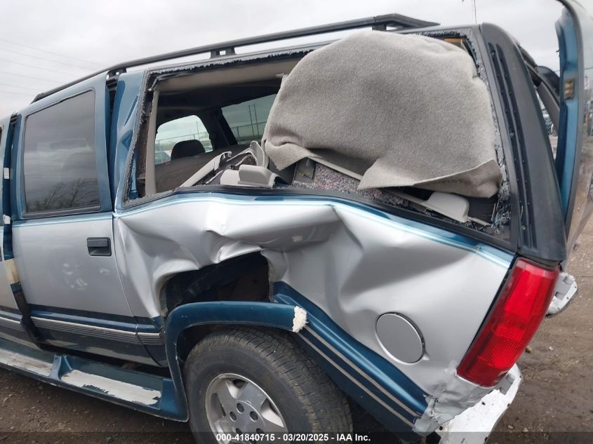 1995 Chevrolet Suburban K1500 VIN: 1GNFK16KXS1391827 Lot: 41840715