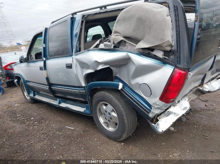 1995 Chevrolet Suburban K1500 VIN: 1GNFK16KXS1391827 Lot: 41840715
