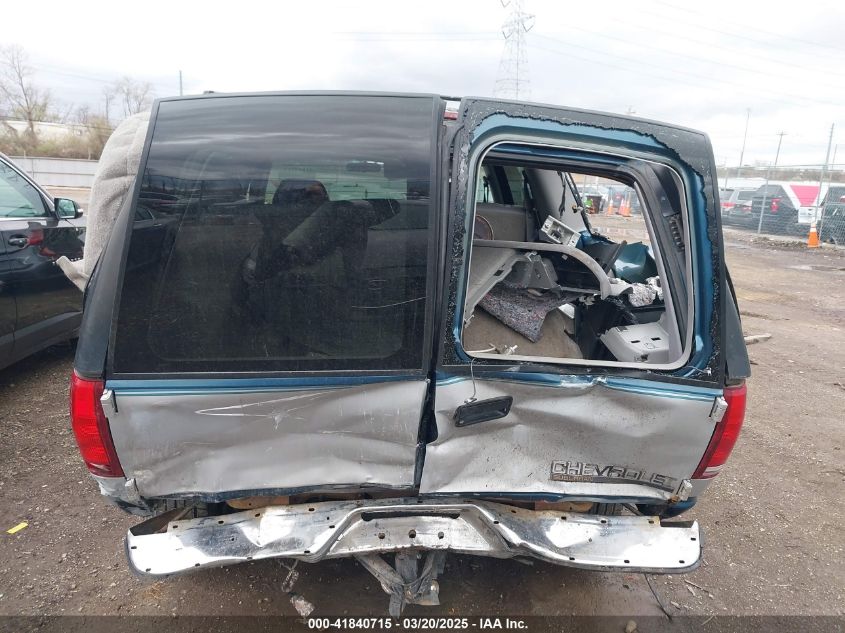 1995 Chevrolet Suburban K1500 VIN: 1GNFK16KXS1391827 Lot: 41840715