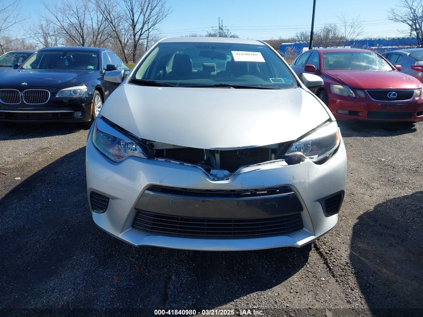 2016 TOYOTA COROLLA LE - 2T1BURHEXGC551506