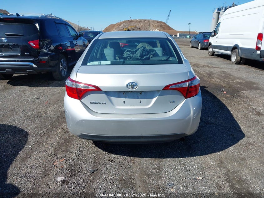 2016 TOYOTA COROLLA LE - 2T1BURHEXGC551506