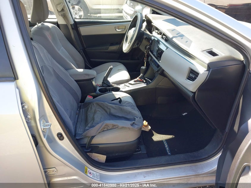 2016 TOYOTA COROLLA LE - 2T1BURHEXGC551506