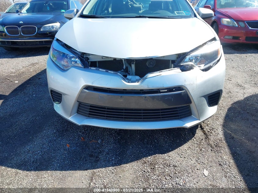 2016 TOYOTA COROLLA LE - 2T1BURHEXGC551506