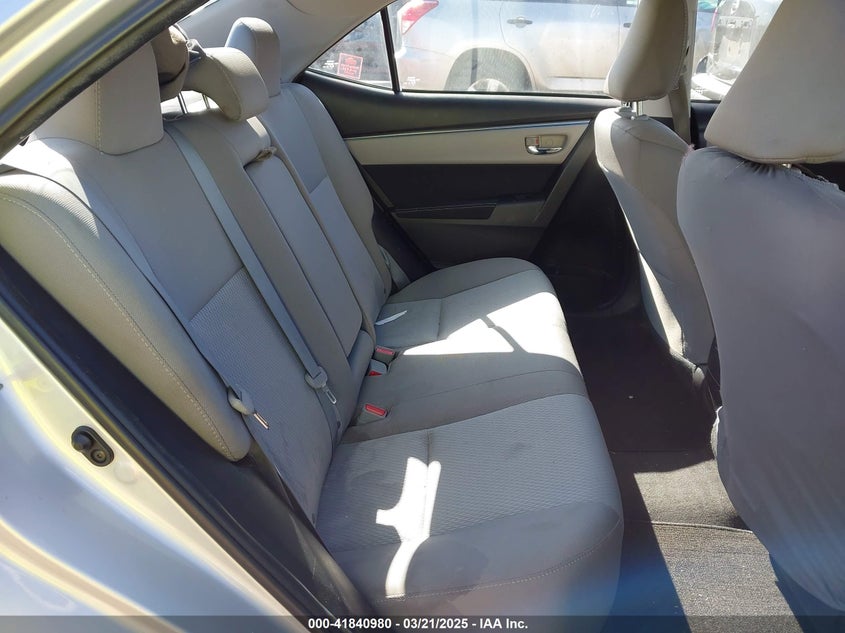 2016 TOYOTA COROLLA LE - 2T1BURHEXGC551506