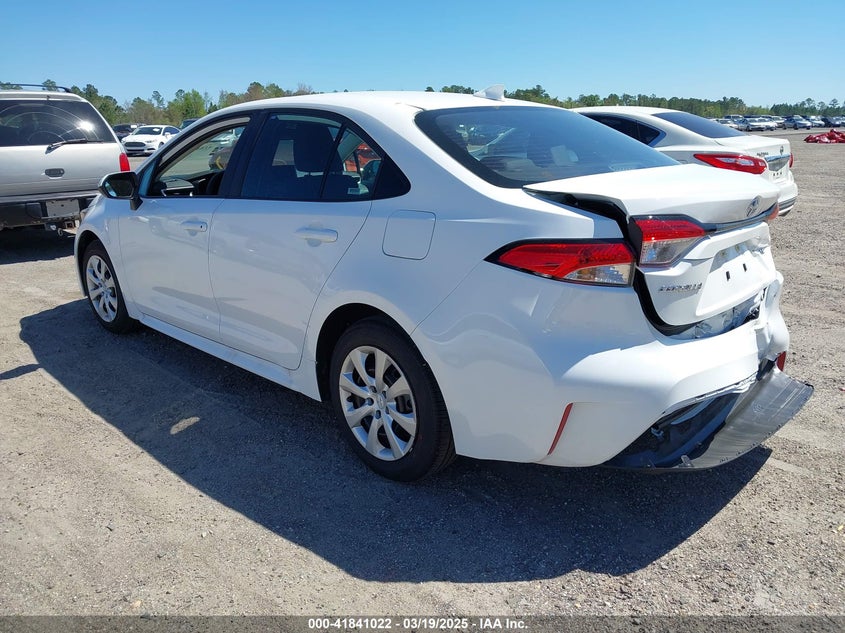 2025 TOYOTA COROLLA VIN: 5YFB4MDE4SP231292