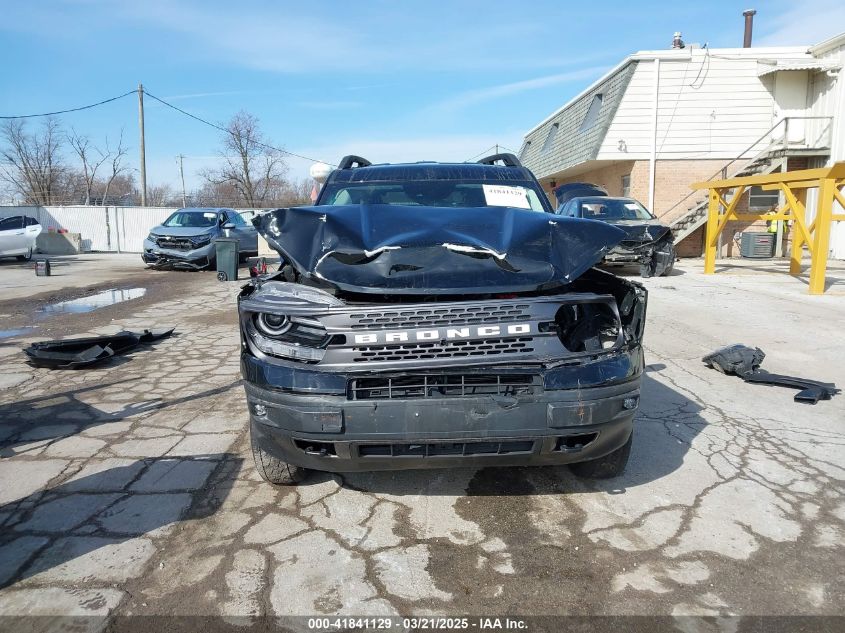 2022 Ford Bronco Sport Badlands VIN: 3FMCR9D98NRD87142 Lot: 41841129