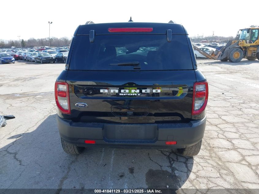 2022 Ford Bronco Sport Badlands VIN: 3FMCR9D98NRD87142 Lot: 41841129