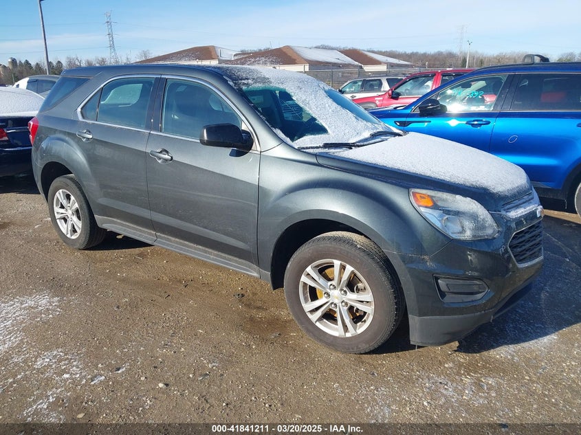 2017 CHEVROLET EQUINOX VIN: 2GNALBEK8H1541810