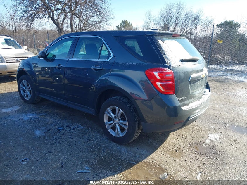 2017 CHEVROLET EQUINOX VIN: 2GNALBEK8H1541810