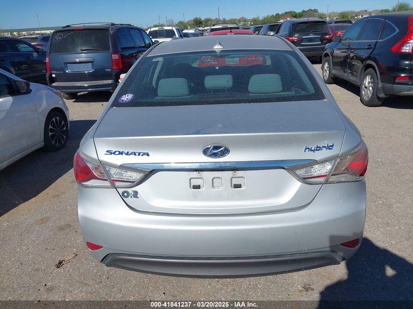 2014 HYUNDAI SONATA HYBRID - KMHEC4A48EA115075