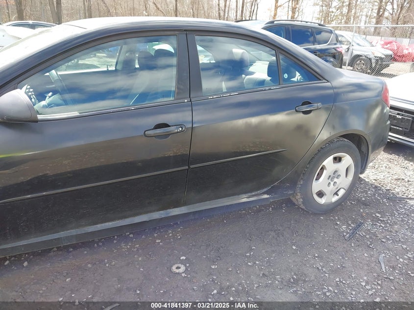 2007 PONTIAC G6 VIN: 1G2ZF58B874116207