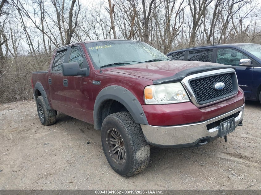 2006 FORD F-150 VIN: 1FTPW14556FB69896
