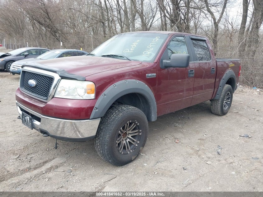 2006 FORD F-150 VIN: 1FTPW14556FB69896
