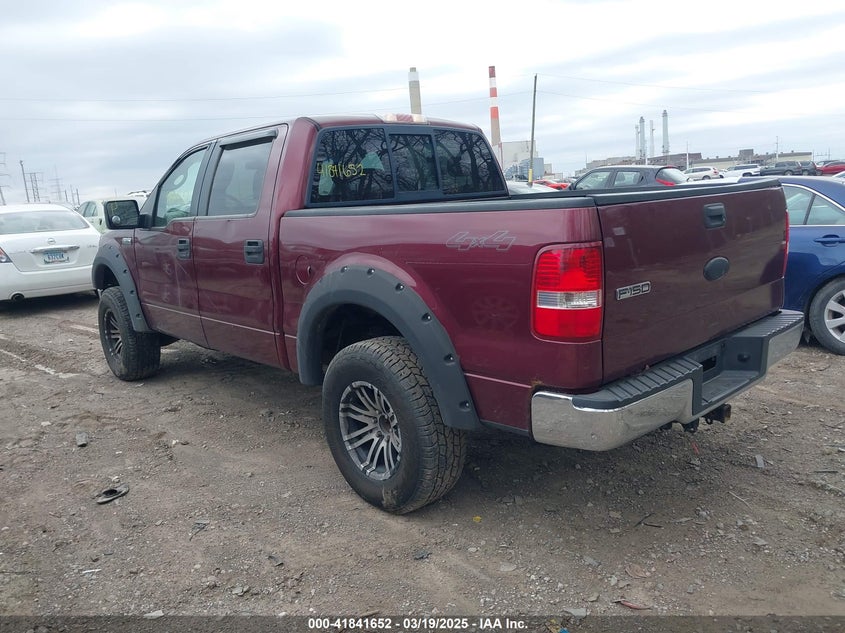 2006 FORD F-150 VIN: 1FTPW14556FB69896