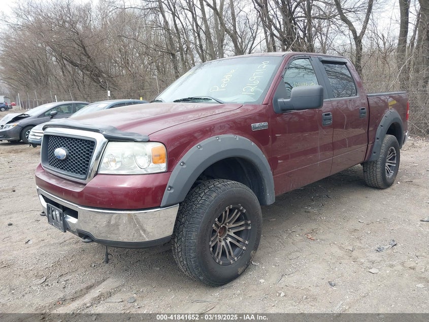 2006 FORD F-150 VIN: 1FTPW14556FB69896