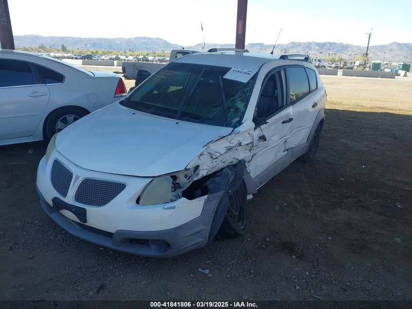 2007 PONTIAC VIBE VIN: 5Y2SL65827Z400813