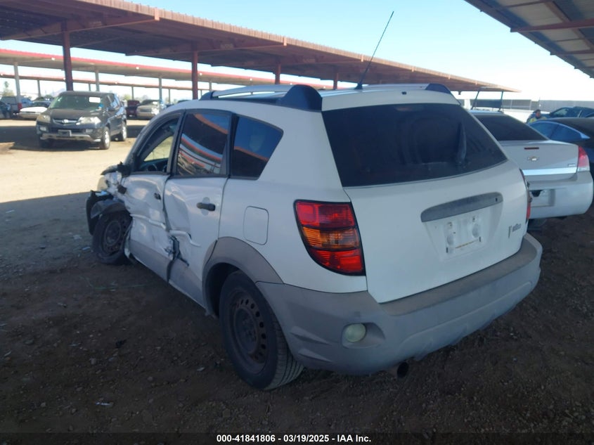 2007 PONTIAC VIBE VIN: 5Y2SL65827Z400813